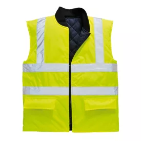   Hi-Vis kifordítható mellény PW_S469YER5XL Sárga - 5XL méret