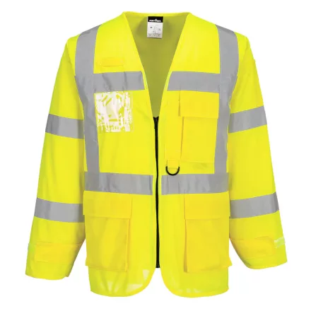 Hi-Vis Executive Kabát PW_S475YERXL Sárga - XL méret