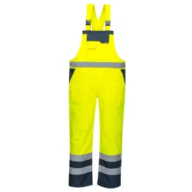   Kontraszt kantáros nadrág  PW_S488YNRS Sárga/Navy - S méret