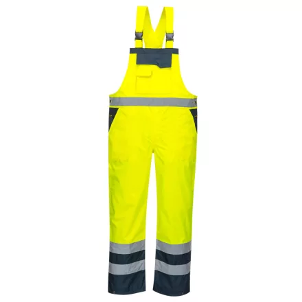 Kontraszt kantáros nadrág  PW_S488YNRXXL Sárga/Navy - XXL méret