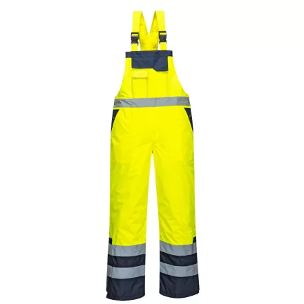 Kontraszt bélelt mellesnadrág PW_S489YERXXXL Sárga - XXXL méret