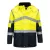 Hi-Vis kéttónusú lélegző kabát PW_S760YNRM Sárga/Navy - M méret