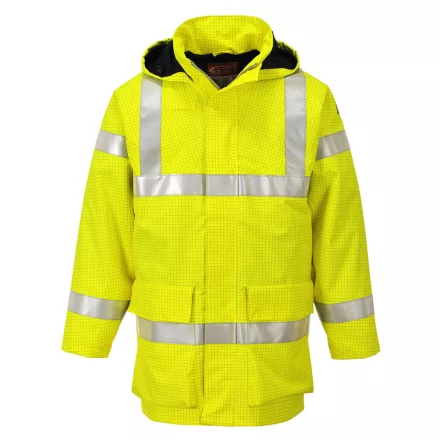 Bizflame Rain Hi-Vis Multi Lite kabát PW_S774YERM Sárga - M méret