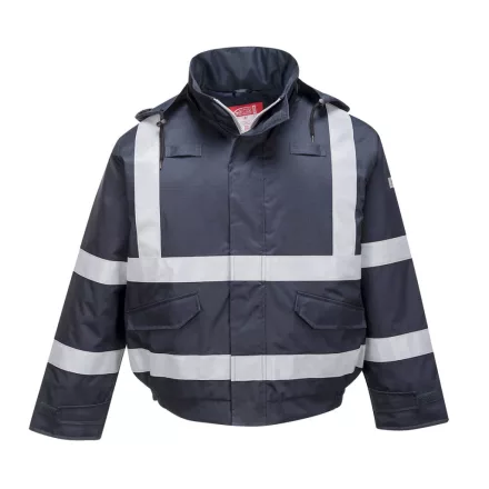 Bizflame Rain FR Multi Protection bomber kabát  PW_S783NAR5XL Navy - 5XL méret