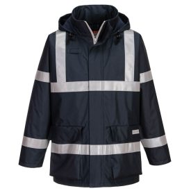   Bizflame Rain antisztatikus lángálló esőkabát PW_S785NARL Navy - L méret