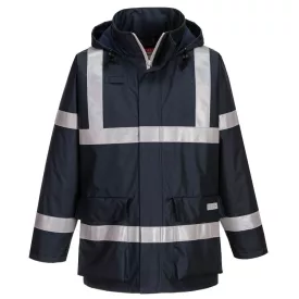   Bizflame Rain antisztatikus lángálló esőkabát PW_S785NARL Navy - L méret