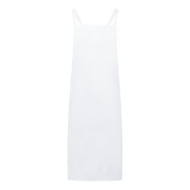   Hátul keresztben megkötött kötény PW_S867WHR Fehér -  méret