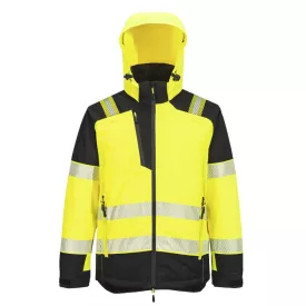   PW3 Hi-Vis télikabát PW_T160YBR4XL Sárga/Fekete - 4XL méret