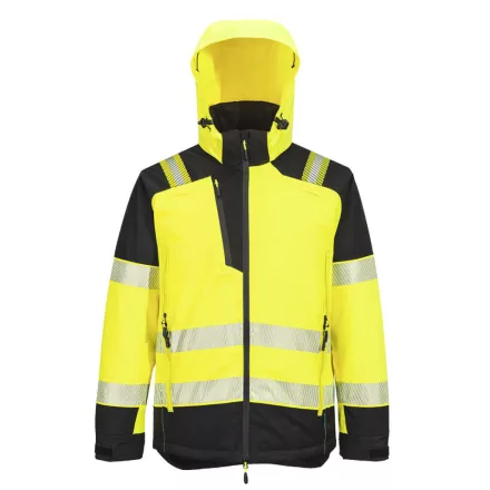 PW3 Hi-Vis télikabát PW_T160YBRXXXL Sárga/Fekete - XXXL méret