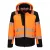 PW3 Hi-Vis esőkabát (3L) PW_T166OBRS Narancs/Fekete - S méret