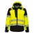 PW3 Hi-Vis esőkabát (3L) PW_T166YBRXS Sárga/Fekete - XS méret