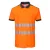 PW3 Hi-Vis pólóing S/S  PW_T180OBRXXXL Narancs/Fekete - XXXL méret