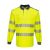 PW3 Hi-Vis hosszú ujjú pólóing PW_T184YNRXXXL Sárga/Navy - XXXL méret