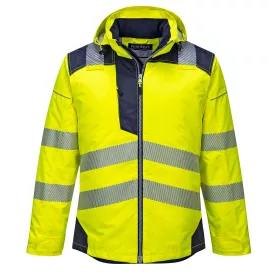   PW3 Hi-Vis télikabát  PW_T400YNR4XL Sárga/Navy - 4XL méret