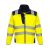 PW3 Hi-Vis Softshell kabát PW_T402YNRXXL Sárga/Navy - XXL méret