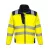 PW3 Hi-Vis Softshell kabát PW_T402YNRXXXL Sárga/Navy - XXXL méret