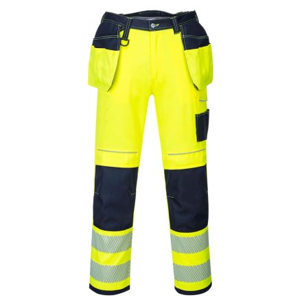 PW3 Hi-Vis Holster nadrág PW_T501YNR41 Sárga/Navy - 41 méret