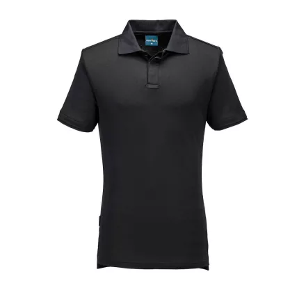 WX3 ECO PÓLÓING S/S PW_T722BKRM Fekete - M méret