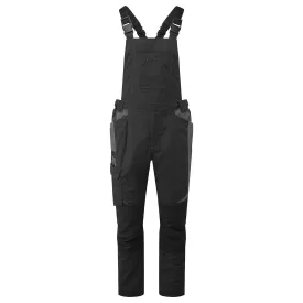   WX3 Industrial Wash kantáros nadrág PW_T746BKRXXXL Fekete - XXXL méret