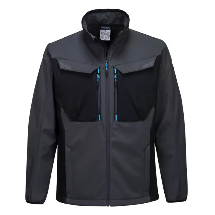 WX3 Softshell kabát PW_T750MGRL Mole szürke - L méret
