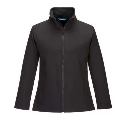 Női Print & Promo Softshell (2L) PW_TK21BKRL Fekete - L méret