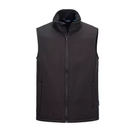   Print & Promo Softshell mellény (2L) PW_TK22BKR4XL Fekete - 4XL méret