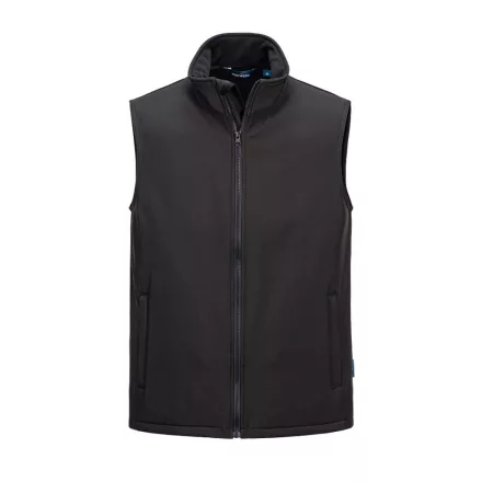 Print & Promo Softshell mellény (2L) PW_TK22BKRXXL Fekete - XXL méret