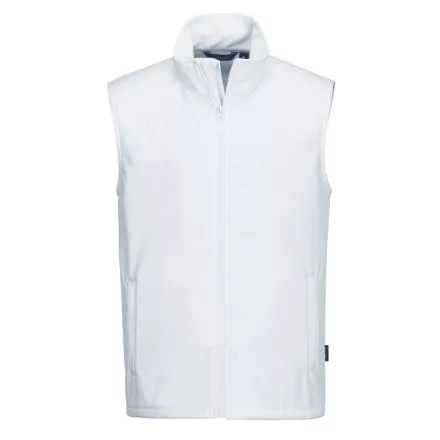 Print & Promo Softshell mellény (2L) PW_TK22WHRXXXL Fehér - XXXL méret