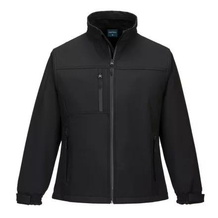 Charlotte női softshell (3L) PW_TK41BKRXS Fekete - XS méret
