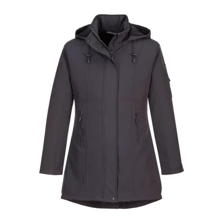 Carla Softshell kabát (3L) PW_TK42CGRXS Szénszürke - XS méret