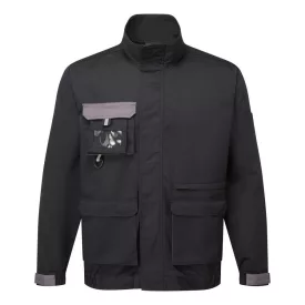   Portwest Texo Contrast munkakabát PW_TX10BKRXL Fekete - XL méret