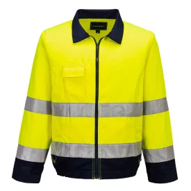 Madrid Hi-Vis kabát  PW_TX70YNRXXL Sárga/Navy - XXL méret