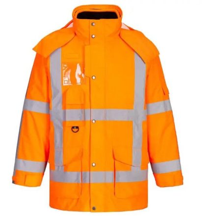 R461 Portwest RWS 3in1 Traffic Munkavédelmi Dzseki 4XL
