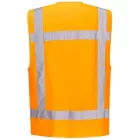 R476ORR4XL- RWS fényvisszaverő szalaggal munkavédelmi mellény 4XL
