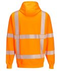 R477ORRXXL - RWS szalaggal kapucnis munkavédelmi pulóver XXL