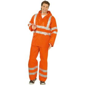   Jólláthatósági, munkavédelmi esőkabát, narancssárga (RS_20610/xx)