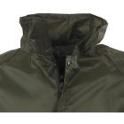 OEK Hosszú orkán munkavédelmi esőkabát tengerkék és zöld színben