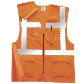   RT26 JÓL LÁTHATÓSÁGI VEZETŐI MELLÉNY VASÚTI DOLGOZÓK RÉSZÉRE, Jólláthatósági