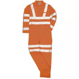   RT42 JÓL LÁTHATÓSÁGI OVERÁLL VASÚTI DOLGOZÓK RÉSZÉRE, kezeslábas, Jólláthatósági