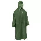 RAINFALL-G-XL méret Hosszú PVC munkavédelmi esőkabát Zöld színben 