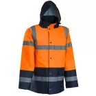 TR466-O-4XL Jól-láthatósági bélelt munkavédelmi télikabát