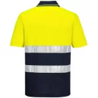 S175 - Hi-Vis Kéttónusú könnyű jólláthatósági munkavédelmi póló S/S