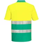 S175 - Hi-Vis Kéttónusú könnyű jólláthatósági munkavédelmi póló S/S