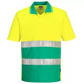   S175 - Hi-Vis Kéttónusú könnyű jólláthatósági munkavédelmi póló S/S