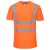 S179 Potwest jólláthatósági V-nyakú hálós betétekkel ellátott munkavédelmi póló Narancs és Sárga színnekben