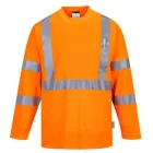 S191 - Hivis hosszú ujjú póló zsebbel