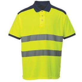 Hi-Vis kontraszt pólóing , Jólláthatósági