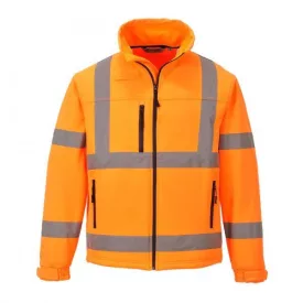 Jól láthatósági Softshell dzseki (3L) Jólláthatósági