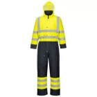 S485 Contrast bélelt overall fényvisszaverő csíkokkal, kezeslábas