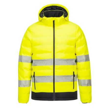 S548 Portwest Ultrasonic jólláthatosági fűthető munkavédelmi kabát Sárga/Fekete